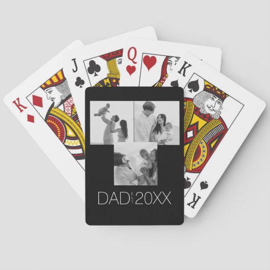 Dad Established Three Photo  トランプ (裏面)
