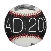 Dad Established Three Photo  野球ボール (裏面)