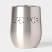  Dad Established Year Modern Script design  (正面)