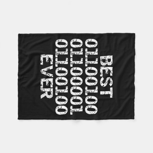 Dad Ever In Binary Code Software Engineer Father G フリースブランケット (正面(横))