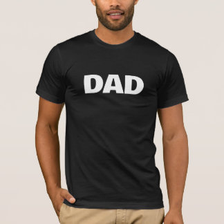 Dad Family Photoshoot Bold Lettered Tシャツ