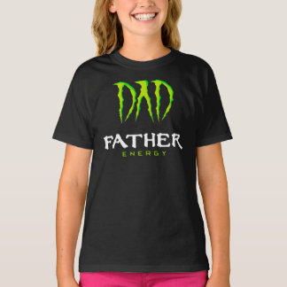 Dad Father Energy Monster Happy Father’S Day Tshir Tシャツ