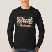 Dad Fortunate Awesome Fathers Day Fortunate Dad Tシャツ (正面)