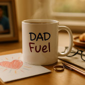 Dad Fuel Funny  コーヒーマグカップ