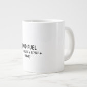 DAD FUEL - LARGE MUG ジャンボコーヒーマグカップ (正面右)