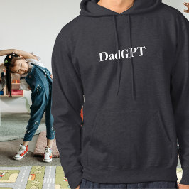 Dad Funny Birthday DadGPT AIパワーとダッドジョーク パーカ