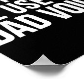 Dad Funny - Don't Make Me Use My Dad Voice  ポスター (角)