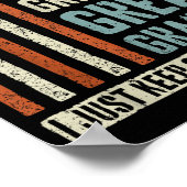 Dad Grandpa Great Grandpa  ポスター (角)