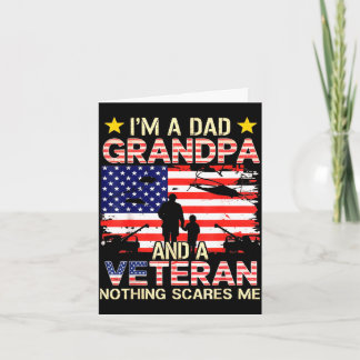 Dad grandpa veteran vietnam veteran vintage for カード