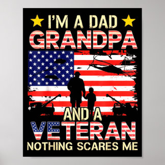 Dad grandpa veteran vietnam veteran vintage for ポスター