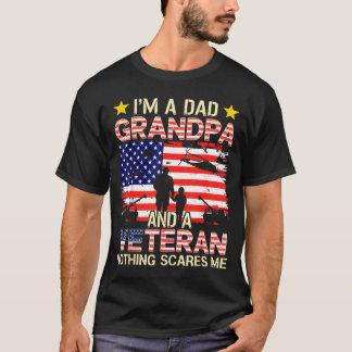 Dad grandpa veteran vietnam veteran vintage for tシャツ