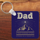 Dad Guiding Star Mountain キーホルダー (正面)