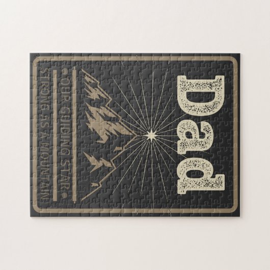 Dad Guiding Star Mountain ジグソーパズル (横)