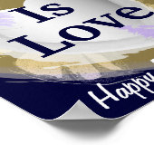 Dad Is Love Poster-Customize ポスター (角)