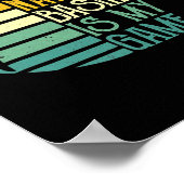 Dad Is My Name Basketball Is My Game Sport ポスター (角)