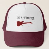 Dad is my rockstar キャップ (正面)