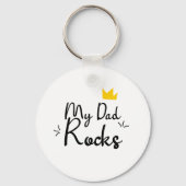 Dad is my rockstar キーホルダー (裏面)