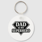 Dad is my superhero キーホルダー (裏面)