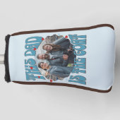 Dad is the Goat Greatest Of All Time Retro ゴルフヘッドカバー (正面)