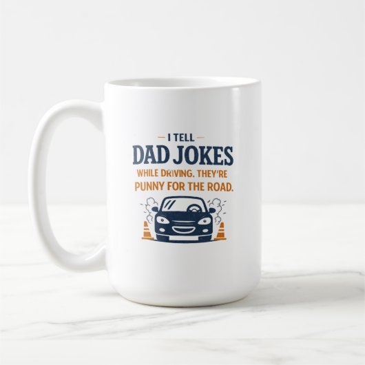 Dad Joke Coffee Mug  コーヒーマグカップ (左)