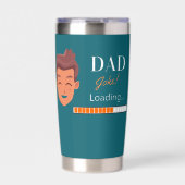 Dad Joke Loading 保温保冷タンブラー (正面)