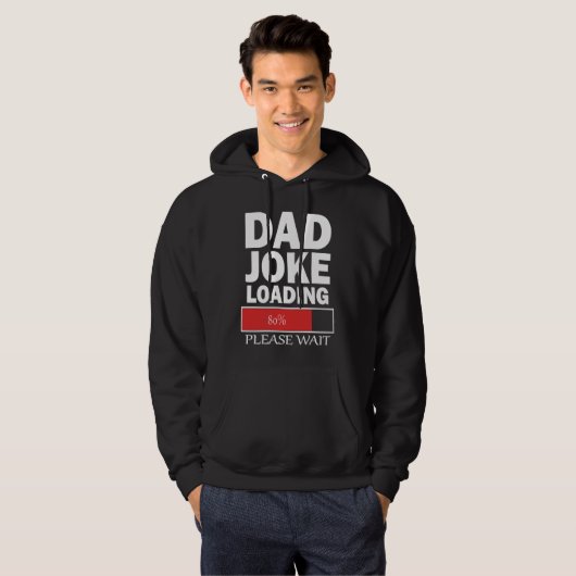 Dad Joke Loading Please Wait パーカ (正面フル)