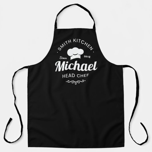 Dad & Kid Christmas Chef Apron Set エプロン (正面)