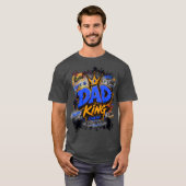 Dad King ブートレグデザイン Tシャツ (正面フル)