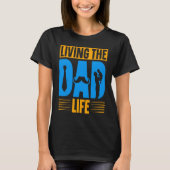Dad Life Fathers Day Future Dad First Time Daddy Tシャツ (正面)