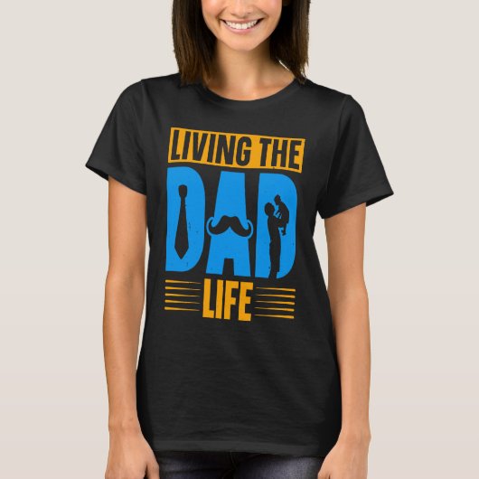 Dad Life Fathers Day Future Dad First Time Daddy Tシャツ (正面)