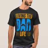 Dad Life Fathers Day Future Dad First Time Daddy Tシャツ (正面)