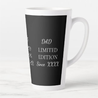 Dad Limited Edition, Custom Year Father’s Day Gift カフェラテマグ