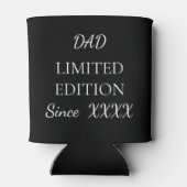 Dad Limited Edition, Custom Year Father’s Day Gift 缶クーラー (裏面)