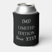 Dad Limited Edition, Custom Year Father’s Day Gift 缶クーラー (缶裏面)