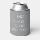 Dad Limited Edition, Custom Year Father’s Day Gift 缶クーラー (缶裏面)