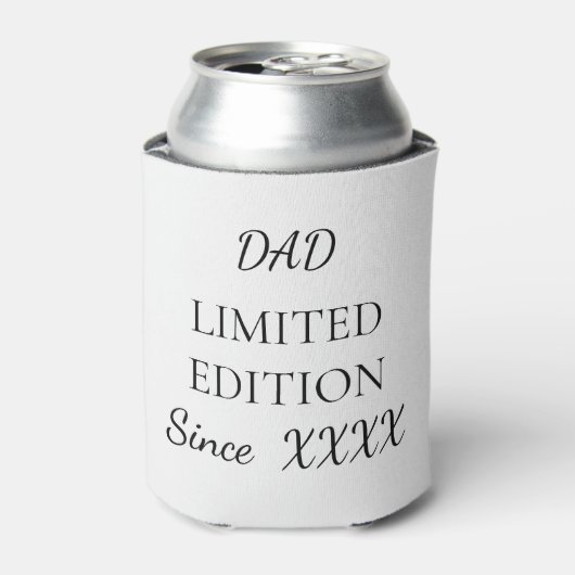 Dad Limited Edition, Custom Year Father’s Day Gift 缶クーラー (缶正面)