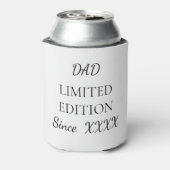 Dad Limited Edition, Custom Year Father’s Day Gift 缶クーラー (缶裏面)