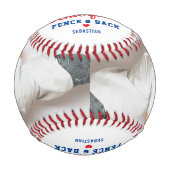 Dad Love You to the Centerfield and Back Photo 野球ボール (正面)