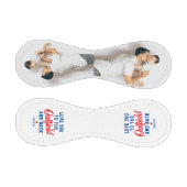 Dad Love You to the Outfield and Back Photo 野球ボール (パネル)