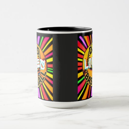 DAD LOVES BASEBALL マグカップ (中央)