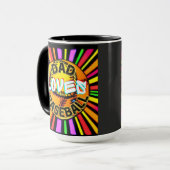 DAD LOVES BASEBALL マグカップ (正面左)