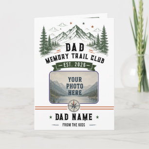 Dad Memory Trail Club   父の日フォト カード