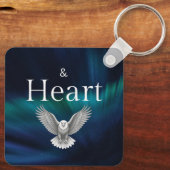 Dad Mentor Guide Strength & Heart Keychain Eagle キーホルダー (裏面)