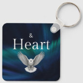 Dad Mentor Guide Strength & Heart Keychain Eagle キーホルダー (裏面)