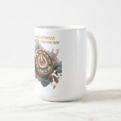 Dad Mode Activated T Shirt, Funny Dad Gift コーヒーマグカップ (正面右)