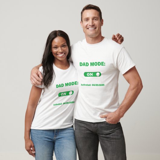 Dad Mode: ON | Perfect Gift for Dad Tシャツ (ユニセックス)