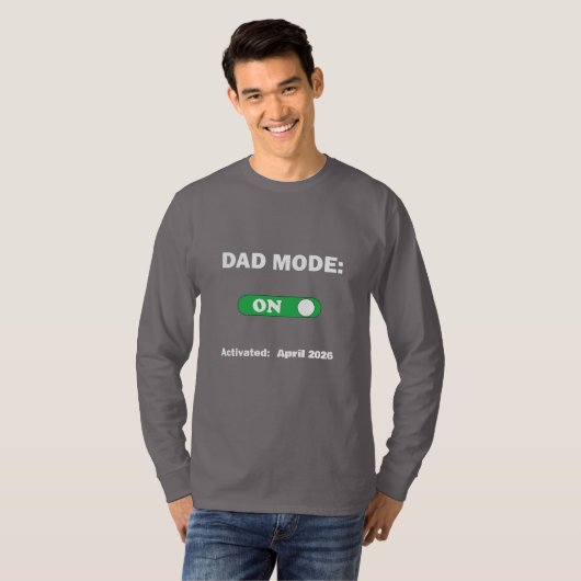 Dad Mode: ON | Perfect Gift for Dad  Tシャツ (正面フル)
