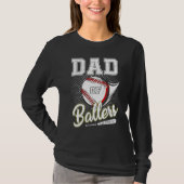 Dad Of Ballers Baseball Softball  Father s Day 2 Tシャツ (正面)