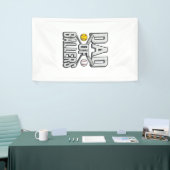 Dad of Ballers Softball and Baseball Vintage Shirt 横断幕 (トレードショー)