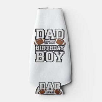 Dad of the Birthday Boy Football Lover Family birt ボトルクーラー